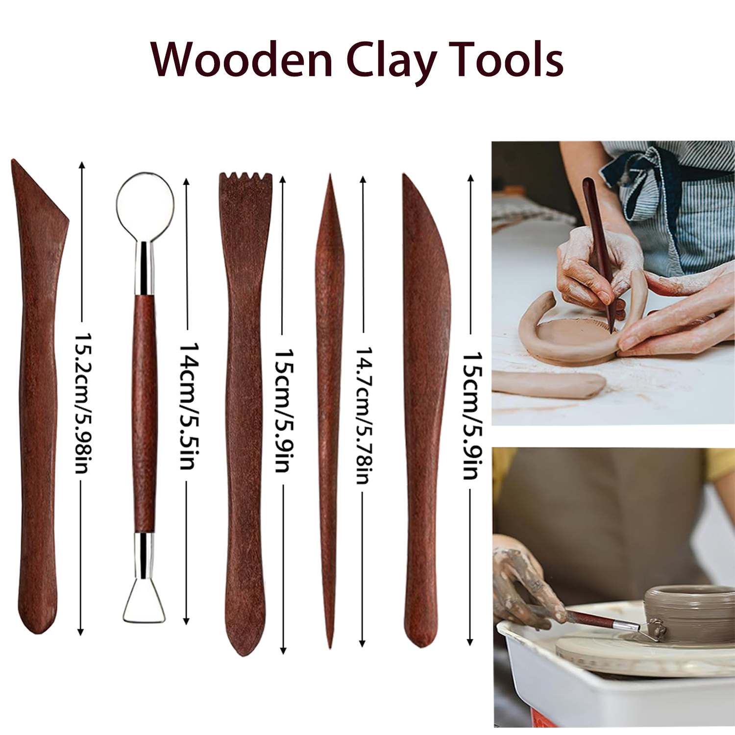 25/40Pcs Pottery & Clay Sculpt - Air Dry Clay ulasan dan harga