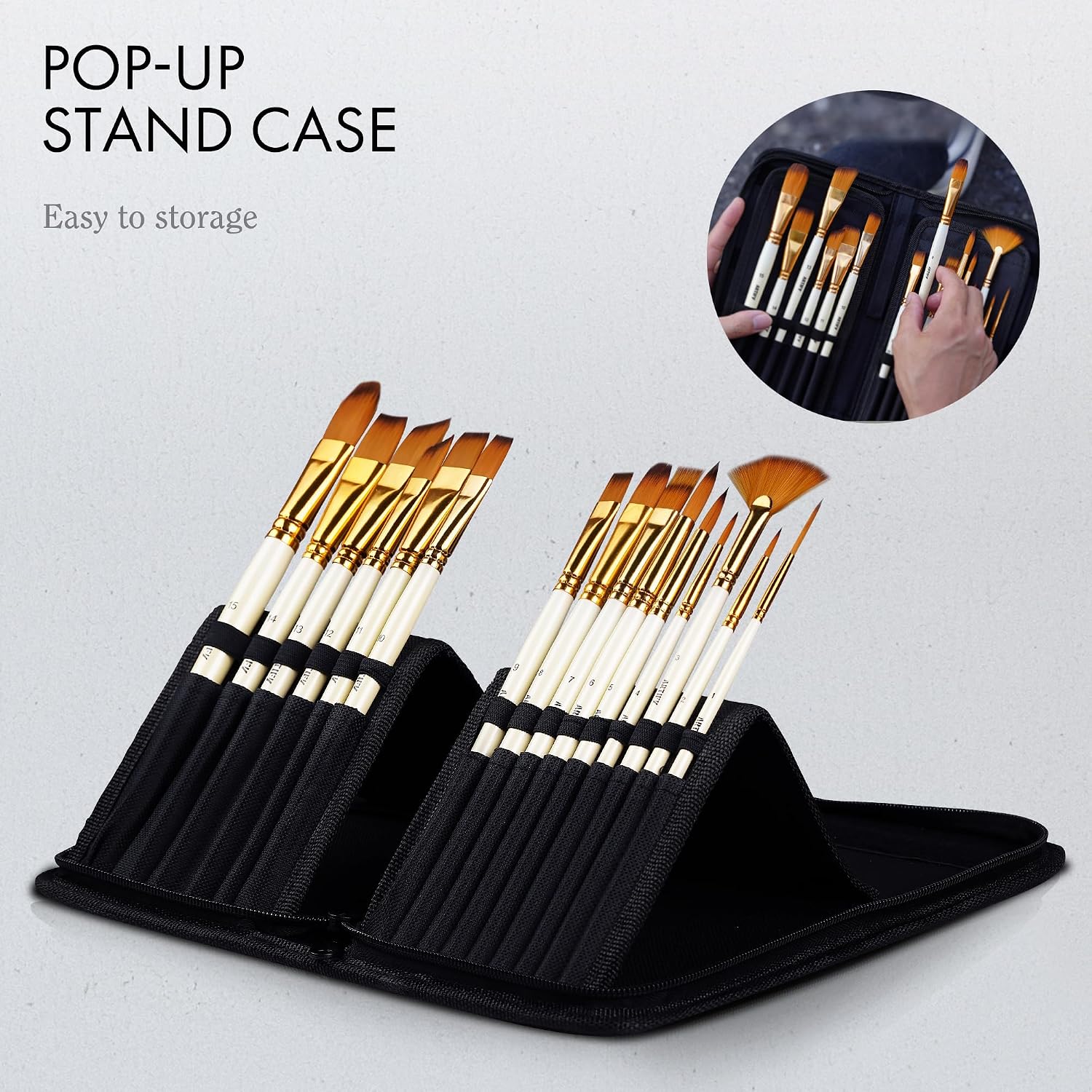15 Professional Paint Brushes  - Painting Knife Palette ulasan dan harga