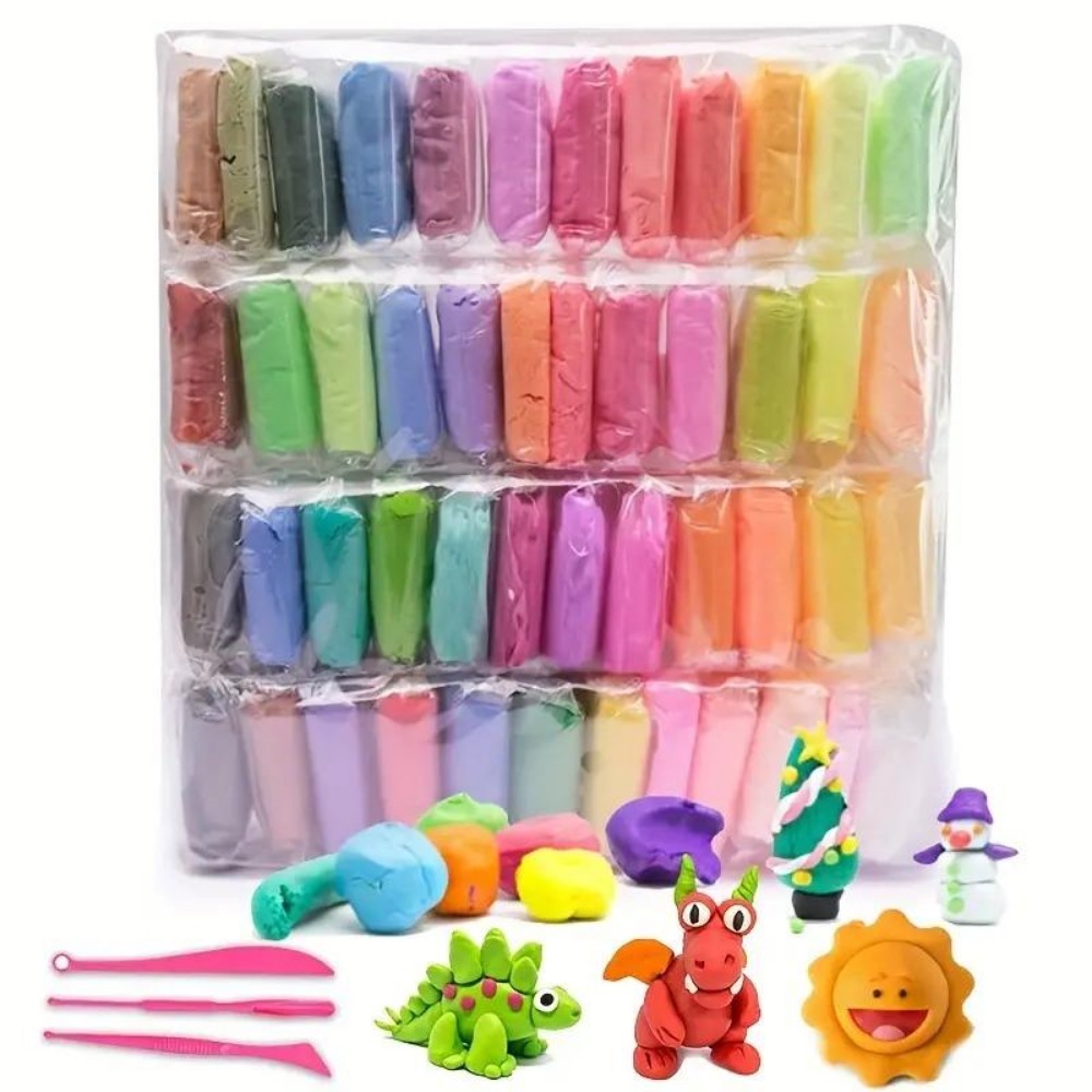 48 Colors Air Dry Clay Ultra L - Air Dry Clay ulasan dan harga