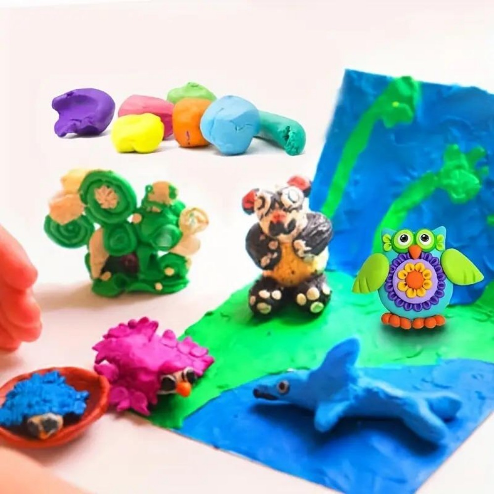 48 Colors Air Dry Clay Ultra L - Air Dry Clay ulasan dan harga