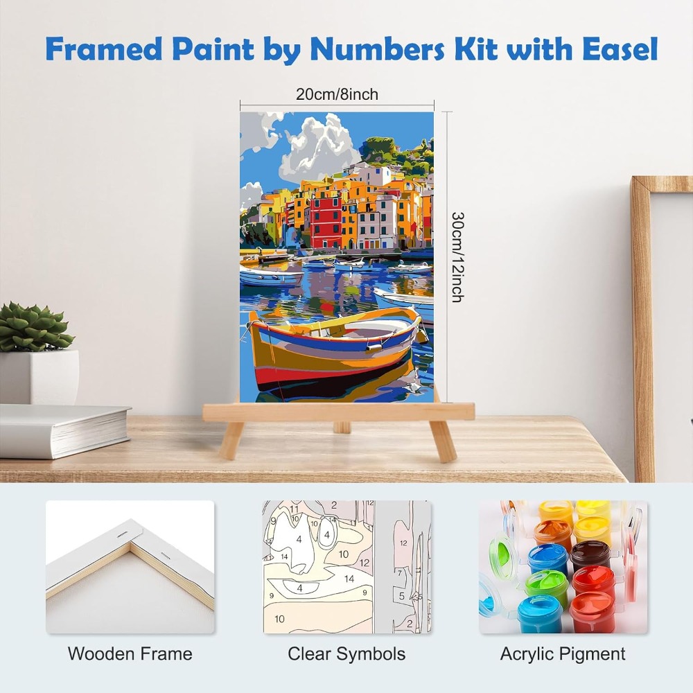 Easy DIY Oil Painting by Numbe - Art Craft Easy Ideas ulasan dan harga