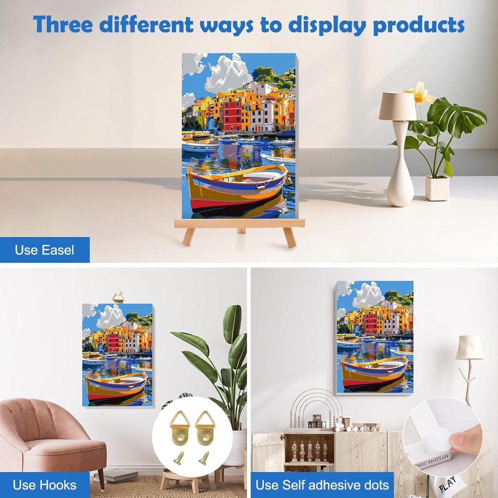 Easy DIY Oil Painting by Numbe - Art Craft Easy Ideas ulasan dan harga