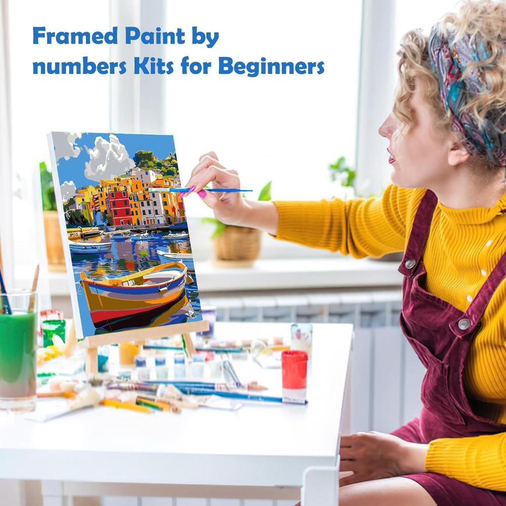 Easy DIY Oil Painting by Numbe - Art Craft Easy Ideas ulasan dan harga