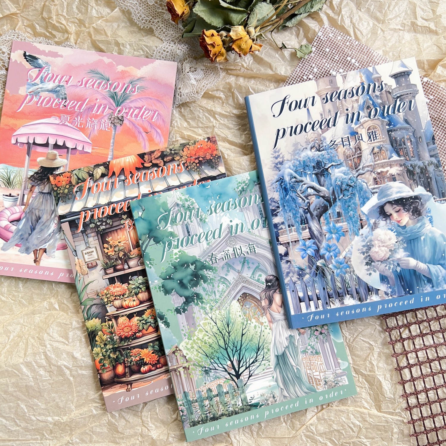20Sheets Vintage PET Stickers  - Art Craft Book ulasan dan harga